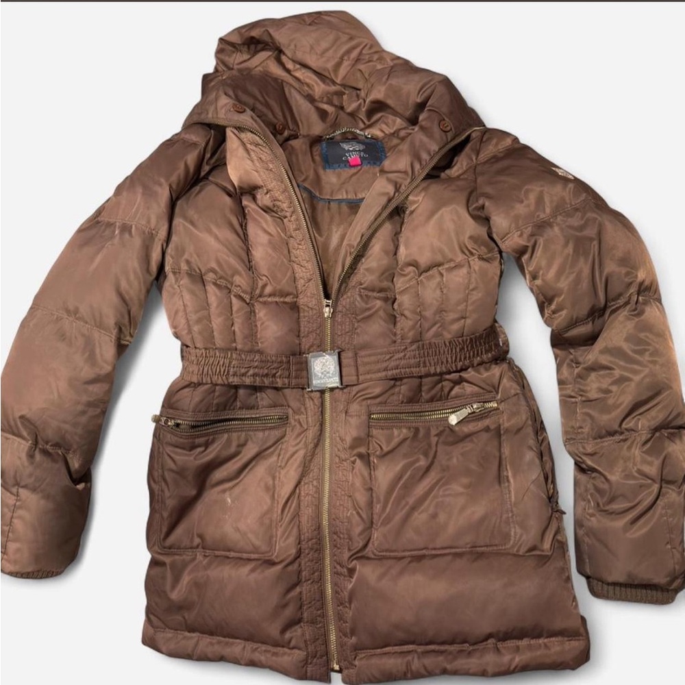 Vince Camuto Chocolate Brown Puffer Jacket
